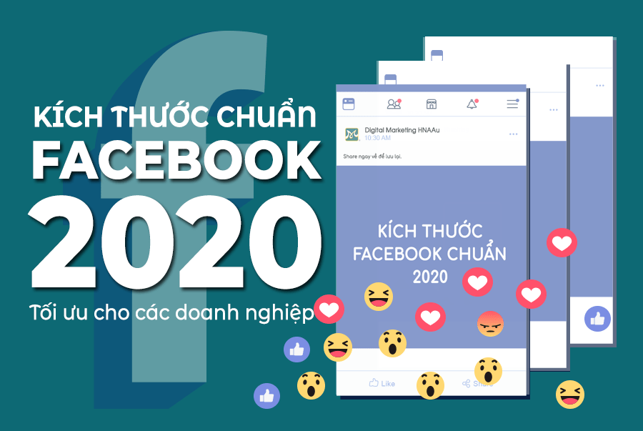 Kích thước chuẩn của Facebook 2020