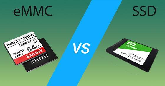 So sánh ổ cứng SSD và eMMC: Loại nào nhanh hơn, nên chọn cái nào? - Thegioididong.com