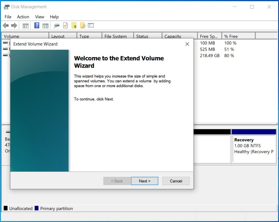 Cách tăng dung lượng ổ C trong Windows 10 - ảnh 8