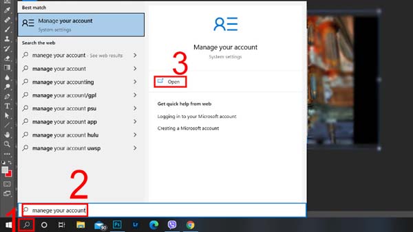 Cách đặt và thay đổi mật khẩu cho máy tính Windows 10