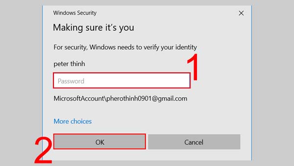 Hướng dẫn cách cài đặt và thay đổi mật khẩu cho máy tính Windows 10