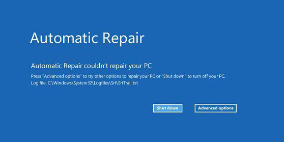 Sửa lỗi Automatic Startup Repair couldn’t repair your PC trên Windows 10